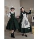 With Puji Letters and Poems-Abyssal Therapy Chamber Blouse Apron JSK One Piece and Sets(Pre-Order/Full Payment Without Shipping)